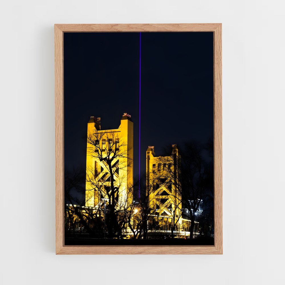 Poster Sacramento Nights – affiche Basketball (vue 4)